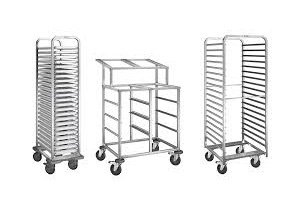 SS Kitchen Trolley